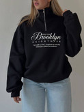 خرید دورس نیم زیپتو کرکی brooklyn