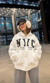 خرید سویشرت NYC تو کرکی زنانه و دخترانه