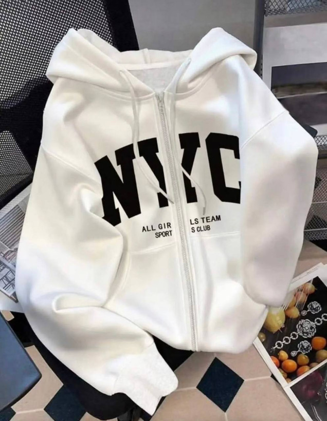 خرید سویشرت NYC تو کرکی زنانه و دخترانه
